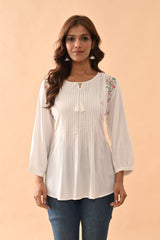 Sabhyata Ladies Western Kurti 1Pcs 252Bsk1435A Cream