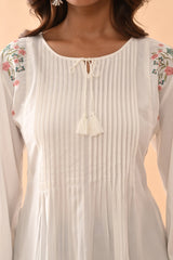 Sabhyata Ladies Western Kurti 1Pcs 252Bsk1435A Cream