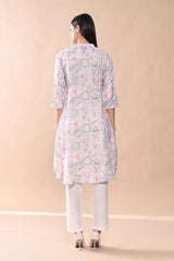 Sabhyata Ladies Western Kurti 2Pcs Set 252Ew2509 Cream