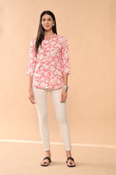 Sabhyata Ladies Western Kurti 1Pcs 252Fntk3082 Pink