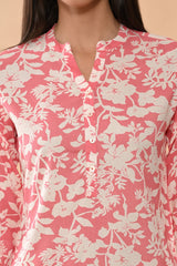 Sabhyata Ladies Western Kurti 1Pcs 252Fntk3082 Pink