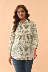 Sabhyata Ladies Western Kurti 1Pcs 252Sepk2506 Cream