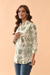 Sabhyata Ladies Western Kurti 1Pcs 252Sepk2506 Cream