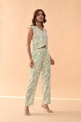 Sabhyata Ladies Western Kurti 2Pcs Set 253Aex04 Cream