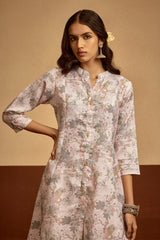 Sabhyata Ladies Western Kurti 2Pcs Set 253Ew2502 Cream