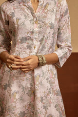 Sabhyata Ladies Western Kurti 2Pcs Set 253Ew2502 Cream
