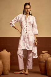 Sabhyata Ladies Western Kurti 2Pcs Set 253Ew2510 Cream