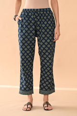 Sabhyata Ladies Western Kurti 3Pcs Set 253Lxd312 Blue