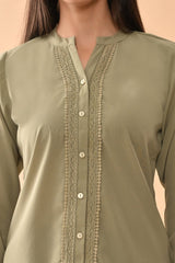 Sabhyata Ladies Western Kurti 1Pcs 253Nyxk3950 Green