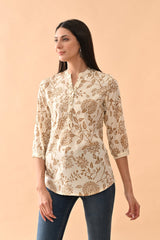 Sabhyata Ladies Western Kurti 1Pcs 253Sepk2525 Cream