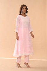 Sabhyata Ladies Western Kurti 3Pcs Set 253Sr889A Pink