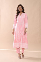 Sabhyata Ladies Western Kurti 3Pcs Set 254Ad522 Peach
