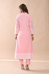 Sabhyata Ladies Western Kurti 3Pcs Set 254Ad522 Peach