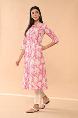Sabhyata Ladies Western Kurti 1Pcs 254Aex21 Pink