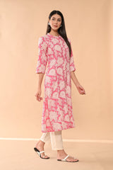 Sabhyata Ladies Western Kurti 1Pcs 254Aex21 Pink