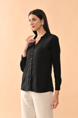 Sabhyata Ladies Western Kurti 1Pcs 254Bsk1428A Black