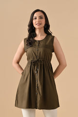 Sabhyata Ladies Western Kurti 1Pcs 255Bsk1447B Green - Goyalsons ShopMax