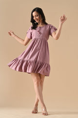 Sabhyata Ladies Western Kurti 1Pcs 255Bsk1478A Mauve