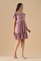 Sabhyata Ladies Western Kurti 1Pcs 255Bsk1478A Mauve