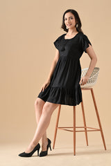 Sabhyata Ladies Western Kurti 1Pcs 255Bsk1478B Black