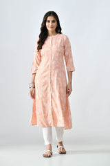 Sabhyata Ladies Western Kurti 1Pcs 256Aex23 Peach