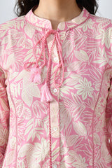 Sabhyata Ladies Western Kurti Gown 256Sr937B Cream