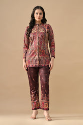 Winter Multi Printed Woven Co-Ord Set