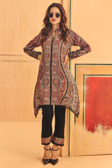 Winter Multi Printed Inner Shrug Set