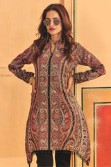Winter Multi Printed Inner Shrug Set