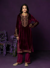 LAKSHITA LADIES WESTERN W KURTI 3PCS SET VL0213 4A NAVY