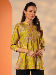 Libas Ladies Western Kurti 1Pcs 29757 Green