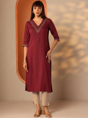 Libas Ladies Western Kurti 1Pcs 29818 Red