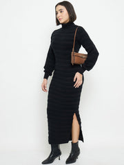 Madame Ladies Western Woolen Dress M5W17711 002 Black