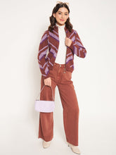 Madame Ladies Western Woolen Top M3W17126 103 Coffee