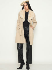 Madame Ladies Western Long Coat M5W20132 1 Off White