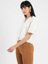 Madame Ladies Western Top H/S M5S18761 001 Beige