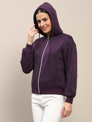 Madame Ladies Western Sweat Shirt M4W22348 032 Purple