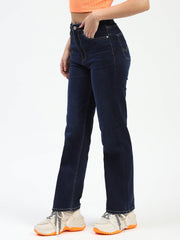 Madame Ladies Western Jeans M4W24150 386 Dark Blue