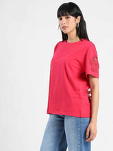 Madame Ladies Western Top H/S M5S11266 033 Red