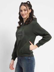 Madame Ladies Western Sweat Shirt M4W22470 29 Olive