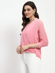 Madame Ladies Western Top F/S M4S18826 031 Pink