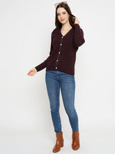 Madame Ladies Western Cardigan M4W70026 103 Coffee