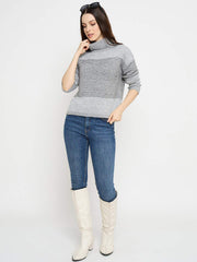 Madame Ladies Western Woolen Top M5W17161 095 Grey