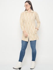 Madame Ladies Western Cardigan M4W70501 001 Beige