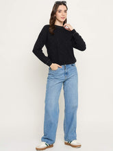 Madame Ladies Western Woolen Top M5W17204 002 Black