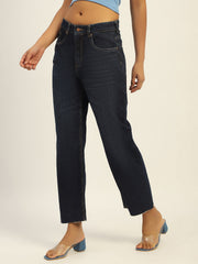 Madame Ladies Western Jeans M4Sc24114 386 Dark Blue