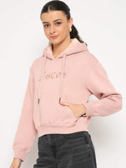 Madame Ladies Western Sweat Shirt M4W22451 575 Dusty Pink