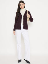 Madame Ladies Western Cardigan M4W70014 004 Brown