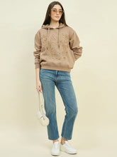 Madame Ladies Western Sweat Shirt M5W22433 001 Beige