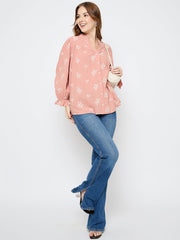 Madame Ladies Western Top